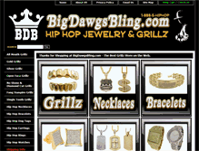 Tablet Screenshot of bigdawgsbling.com